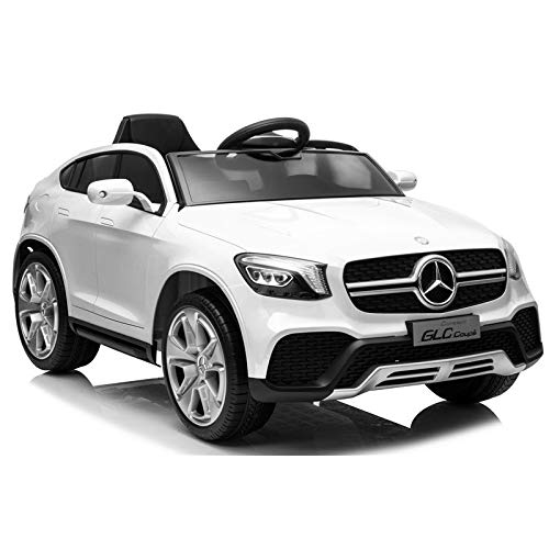 ATAA Mercedes GLC Coupe Edition - Blanco - Coche eléctrico para niños de batería 12v