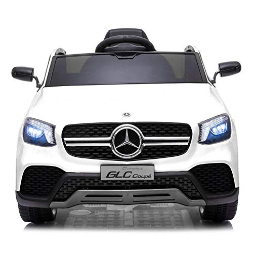 ATAA Mercedes GLC Coupe Edition - Blanco - Coche eléctrico para niños de batería 12v