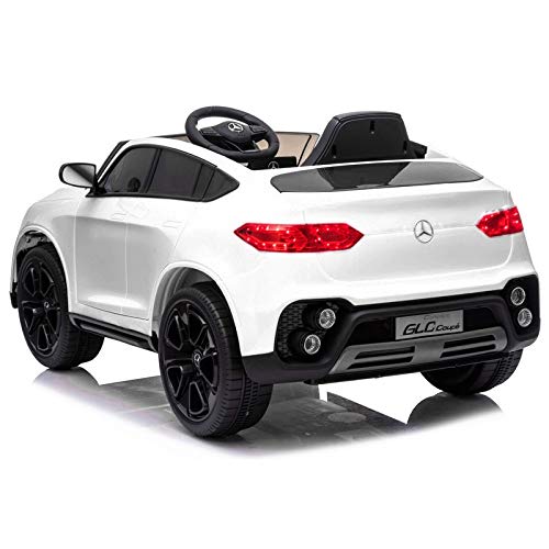 ATAA Mercedes GLC Coupe Edition - Blanco - Coche eléctrico para niños de batería 12v