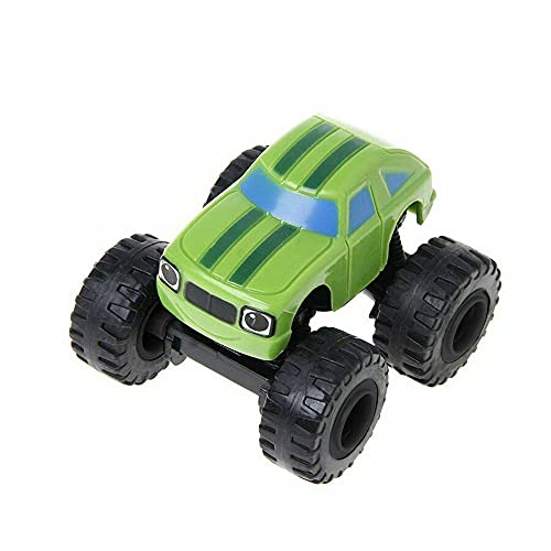 ATIN 6X Blaze und die Monster Toy Machines Fahrzeuge Racer Cars Trucks para Kinder Set