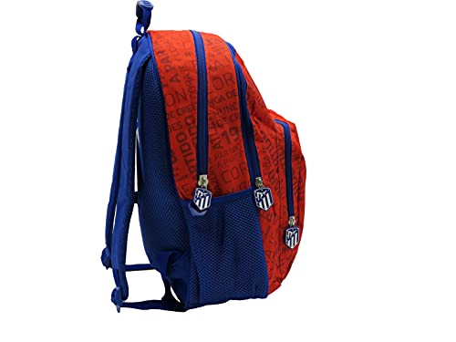 Atletico de Madrid MC-242-ATL Mochila Adaptable a Trolley, 43 cm