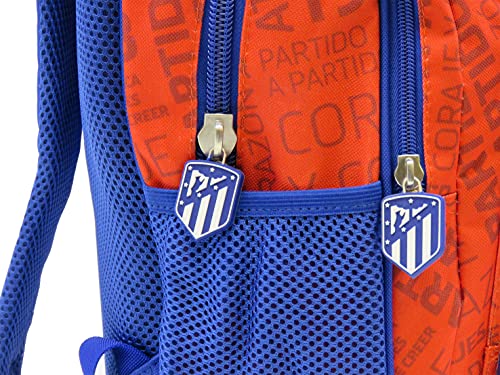 Atletico de Madrid MC-242-ATL Mochila Adaptable a Trolley, 43 cm