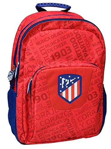 Atletico de Madrid MC-242-ATL Mochila Adaptable a Trolley, 43 cm