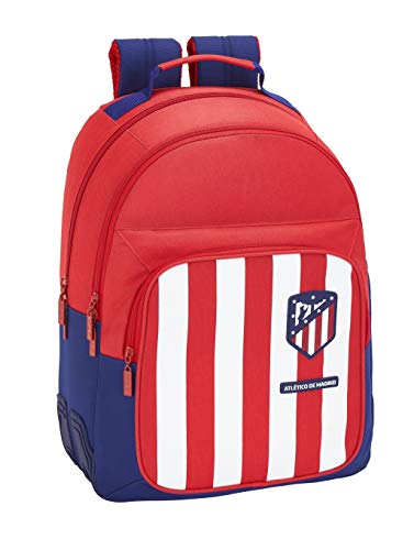 Atlético de Madrid Mochila Doble con cantoneras Adaptable a Carro