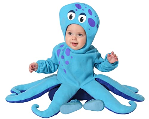 Atosa Disfraz Pulpo Unisex Bebé Azul 12 a 24 meses