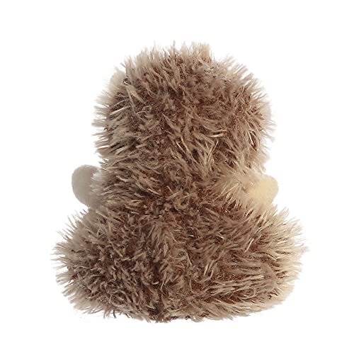 Aurora Palm Pets Hattie The Hedgehog 33470 - Peluche de Erizo, 12,7 cm, Color marrón