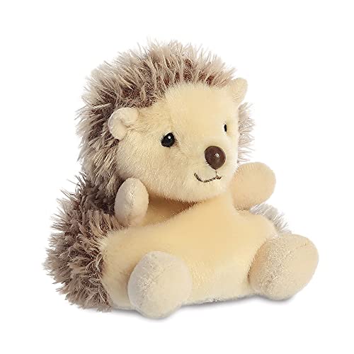 Aurora Palm Pets Hattie The Hedgehog 33470 - Peluche de Erizo, 12,7 cm, Color marrón