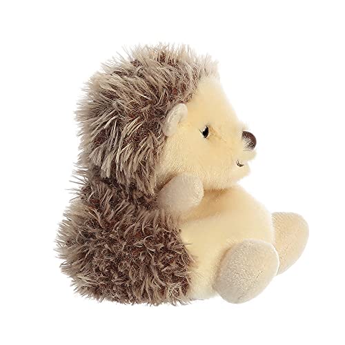 Aurora Palm Pets Hattie The Hedgehog 33470 - Peluche de Erizo, 12,7 cm, Color marrón