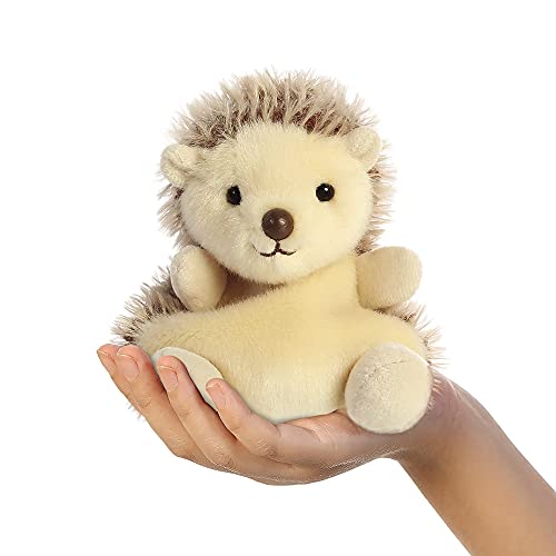 Aurora Palm Pets Hattie The Hedgehog 33470 - Peluche de Erizo, 12,7 cm, Color marrón