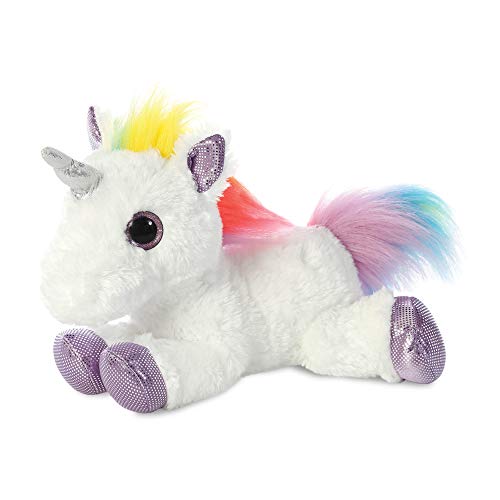 Aurora- Peluches y muñecas, Color Blanco y Multicolor, 31cm (60857)