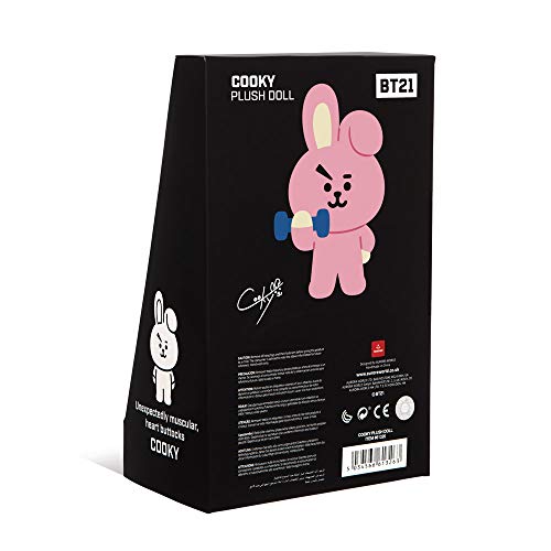 Aurora World 61326 Cooky BT21 - Peluche (tamaño pequeño), Color Rosa