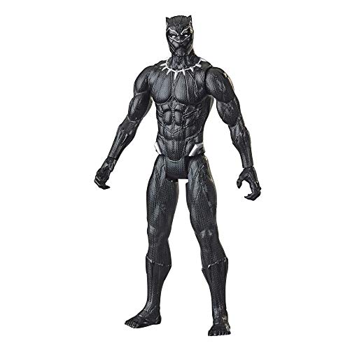 Avengers Black Panther (Figura de acción de 30 cm con Blaster Titan Hero Blast Gear)