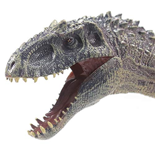 AYily Jurassic World Super Colossal Indominus Rex, simulación de plástico Tyrannosaurus Rex Modelo de Dinosaurio, Dinosaurio Mundo Animales Modelo Figuras de acción