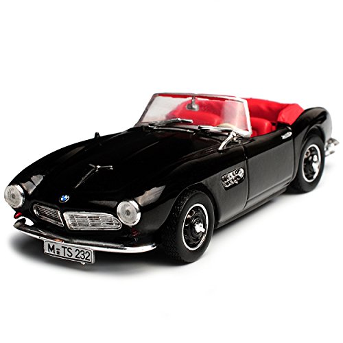 B-M-W 507 Cabrio Negro 1956-1959 1/43 Atlas Norev Modelo Coche