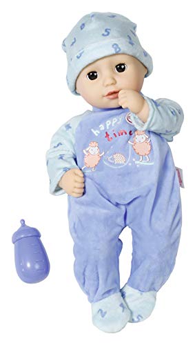 Baby Annabell Little Alexander 36 cm, Para niños a partir de 1 año, Promueve la Empatía y las Habilidades Sociales, Incluye Muñeca, Mono y Gorro