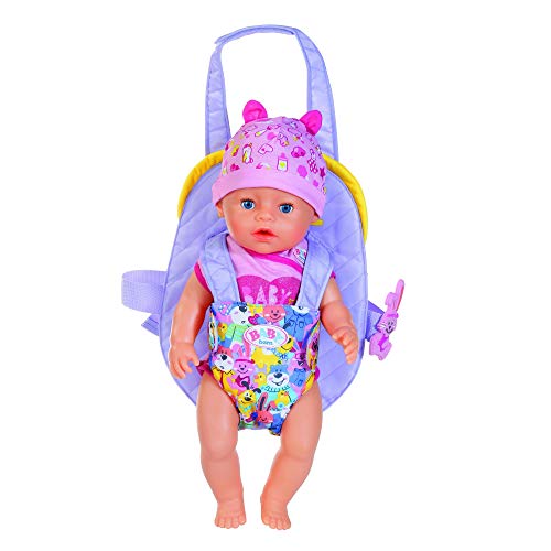 Baby Born Carrier Seat Asiento portabebés Born, Multicolor (Zapf Creation 828038)