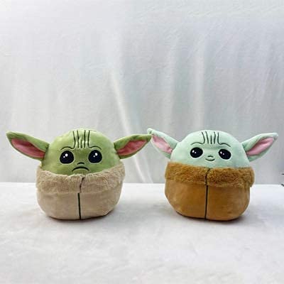 Baby Yoda - Peluche reversible de doble cara (17 cm, reversible)