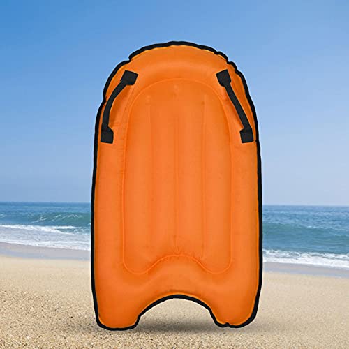 Bagalqio Tabla de Surf Inflable, Flotador de Playa para niños, Deslizamiento y tobogán de Agua, Tabla de Surf, Trineo, Jinete, Juego de Piscina, Juguete Flotante, Bodyboard Inflable portátil con Calm