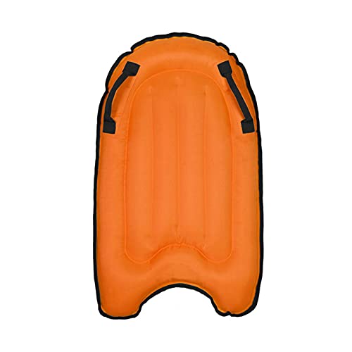 Bagalqio Tabla de Surf Inflable, Flotador de Playa para niños, Deslizamiento y tobogán de Agua, Tabla de Surf, Trineo, Jinete, Juego de Piscina, Juguete Flotante, Bodyboard Inflable portátil con Calm