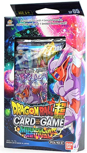 Bandai BCLDBSP1176 Dragon Ball Super Juego de Cartas: Paquete Especial de resurgimiento milagroso