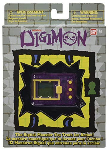 BANDAI Digimon (Original) púrpura translúcido - Virtual Monster Pet por Tamagotchi, 41855