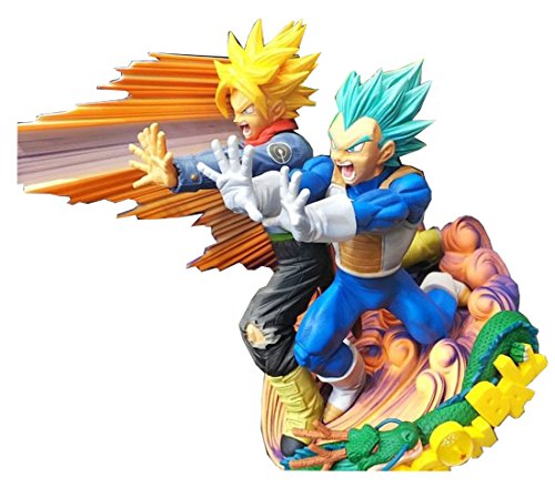 Banpresto 80553 , Super Master Stars Diorama II, Vegeta & Trunks, the brush, Bola Super del Dragón, 20 cm