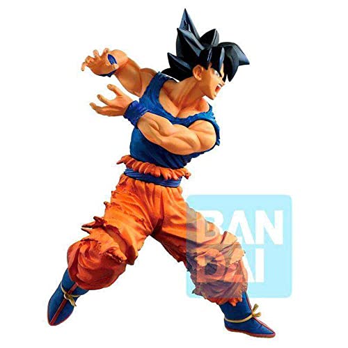 Banpresto Figura de Acción Dragon Ball - Dokkan Battle - Ichibansho Son Goku Ultra Instinct Sign