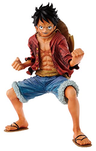 Banpresto One Piece 7.1-Inch Monkey D Luffy Sculpture, King of Artist