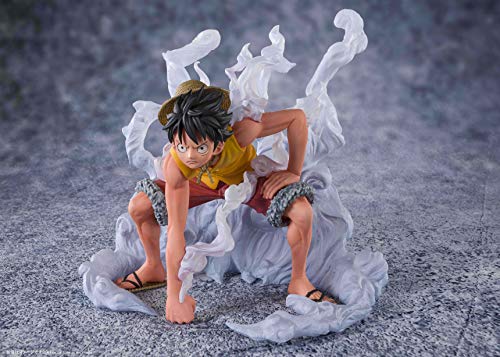 Banpresto - One Piece – Luffy Extra Battle Paramount War Figuarts Zero 12 cm – 4573102591845, Multicolor