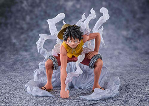 Banpresto - One Piece – Luffy Extra Battle Paramount War Figuarts Zero 12 cm – 4573102591845, Multicolor