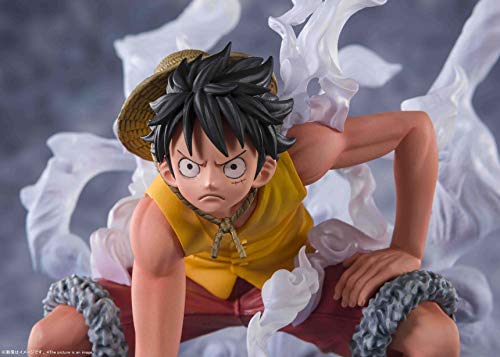 Banpresto - One Piece – Luffy Extra Battle Paramount War Figuarts Zero 12 cm – 4573102591845, Multicolor