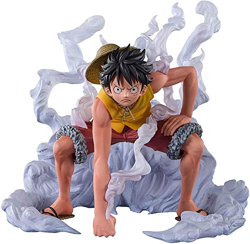 Banpresto - One Piece – Luffy Extra Battle Paramount War Figuarts Zero 12 cm – 4573102591845, Multicolor