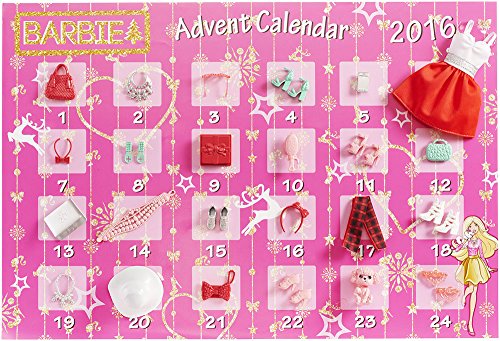 Barbie DMM61 Calendario de adviento (Idioma español no garantizado)