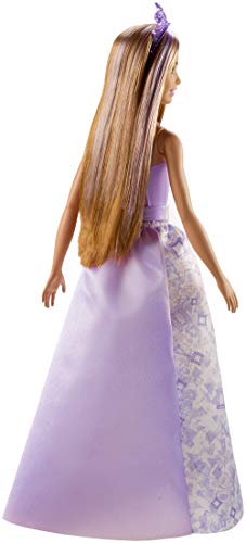 Barbie Dreamtopia - Muñeca Princesa castaña con conjunto morado (Mattel FXT15) , color/modelo surtido