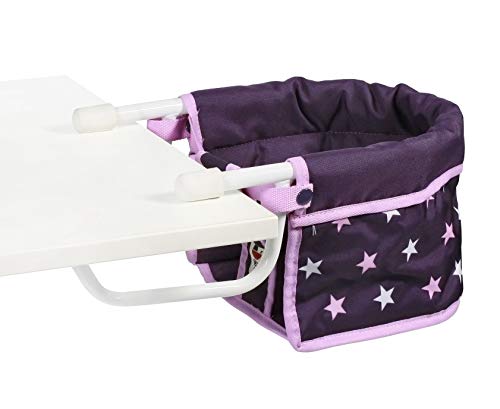 Bayer Chic 2000 735 71 - Trona de Mesa (60 cm), diseño de Estrellas, Color Lila