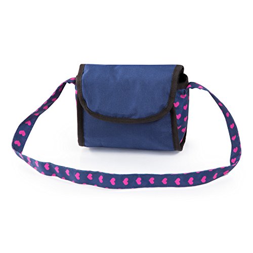 Bayer Design 13054Aa Trendy - Cochecito de Muñeca Combolsa, Ajustable, Color Azul/Rosa, 67 X 40 X 68 Cm