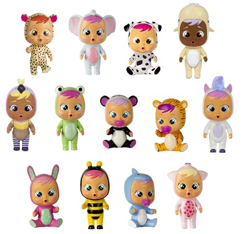 Bebés Llorones Lágrimas Mágicas Bibe Casita Surtido Modelo Sorpresa + Dress Me Up Muñeca Sorpresa Coleccionable Que Llora Y con Ropa A Vestir, Juguete para Niñas Y Niños 3-9 Años