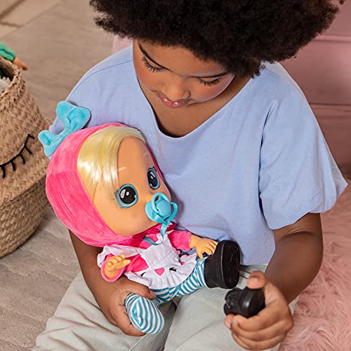 BEBÉS LLORONES Storyland Alice | Muñeca interactiva inspirada en Cuentos famosos que Llora con Pelo para peinar, Ropa para vestir y Accesorios para jugar - Juguete para niños y niñas +2 Años