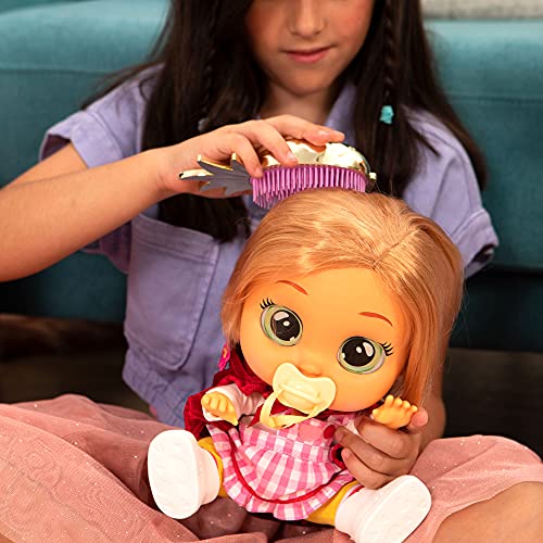 BEBÉS LLORONES Storyland Scarlet | Muñeca interactiva inspirada en Cuentos famosos que Llora con Pelo para peinar, Ropa para vestir y Accesorios para jugar - Juguete para niños y niñas +2 Años