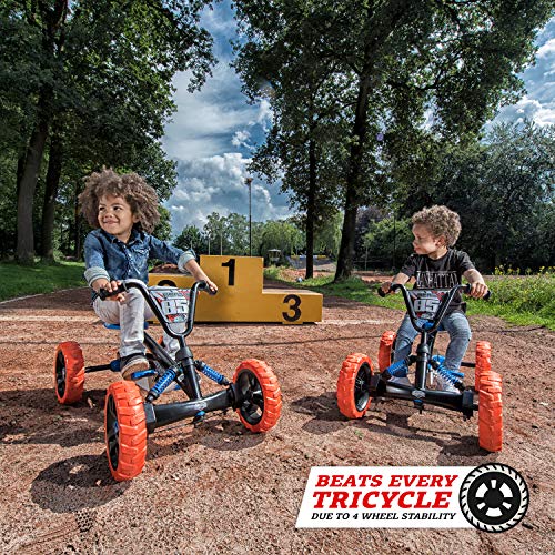 BERG Pedal Gokart Buzzy Nitro | Coche de Pedales, Seguro y Estabilidad, Juguete para niños Adecuado para niños de 2 a 5 años