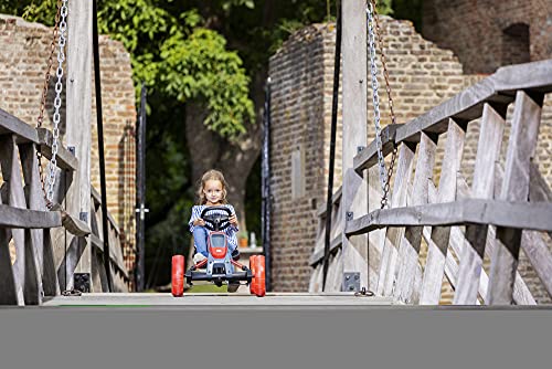 BERG Pedal Gokart Reppy Rebel con Caja de Sonido en el Volante| Coche de Pedales, Seguro y Estabilidad, Juguete para niños Adecuado para niños de 2,5 a 6 años