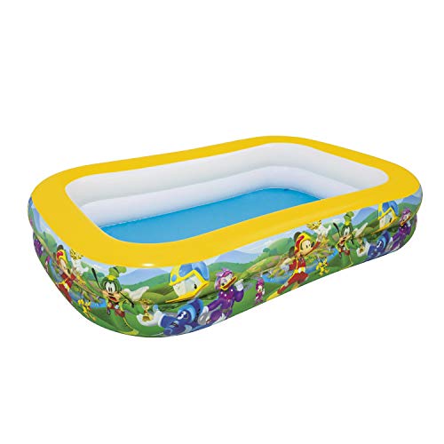 Bestway 91008 - Piscina Hinchable Infantil Mickey and the Roadster Racers Family 262x175x51 cm