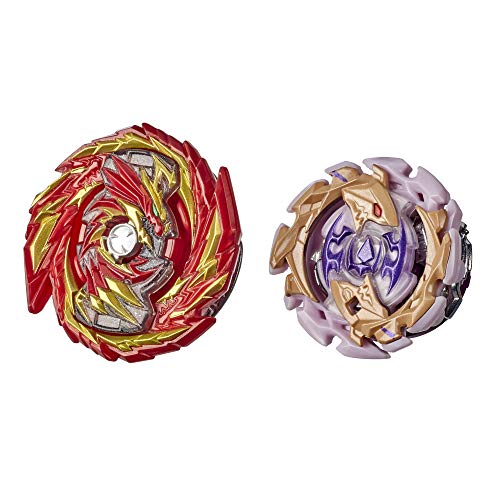 BEYBLADE Burst Rise Hypersphere Dual Pack Master Devolos D5 y Forneus F5 – 2 juguetes de combate de giro derecho, a partir de 8 años