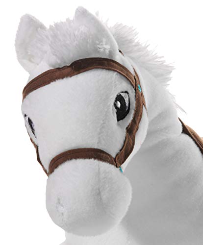 Bibi & Tina 637672 – Caballo, Sabrina Tumbado, Color Blanco/marrón