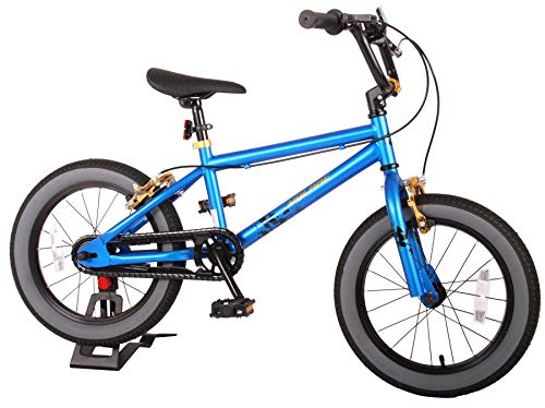 Bicicleta Infantil Niño Chico 16 Pulgadas Cool Rider Frenos al Manillar 95% Montada Azul