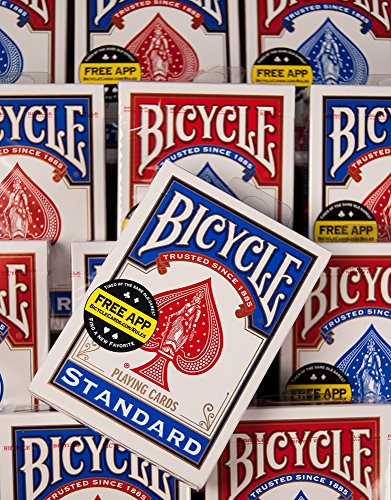 Bicycle Juego de Cartas de póquer, tamaño estándar, Paquete de 12 Jugadores de baraja