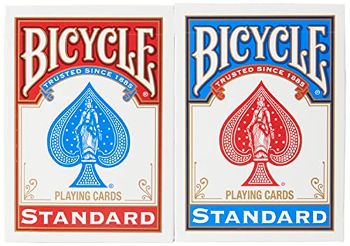 Bicycle Juego de Cartas de póquer, tamaño estándar, Paquete de 12 Jugadores de baraja