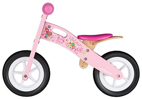 BIKESTAR Bicicleta sin Pedales para niños y niñas | Bici Madera Pulgadas a Partir de 2-3 años | 10" Edición Sport Rosa