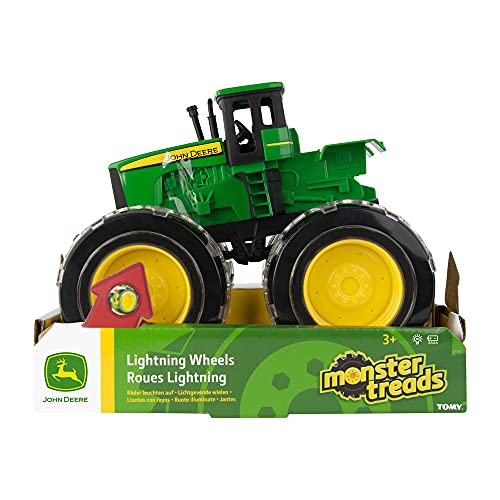 Bizak-30696434 John Deere Monster Truck, Color Verde, 20 cm (46434)