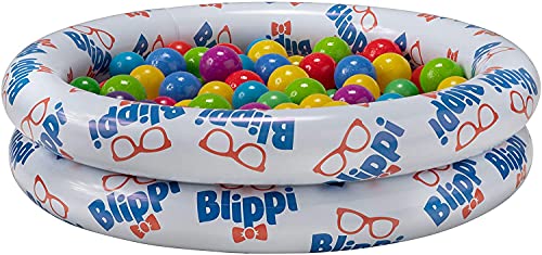 Blippi Mystery Ball Pit Adventure con 45 bolas y 5 sorpresas misteriosas